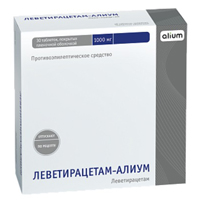 Леветирацетам-Алиум таблетки 1000мг №30 фото