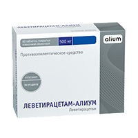 Леветирацетам-Алиум таблетки 500мг №60 фото