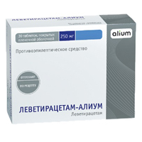 Леветирацетам-Алиум таблетки 250мг №30 фото