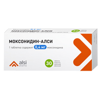 Моксонидин-Алси таблетки 0,4мг №30 фото