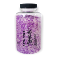 Соль для ванн &quot;Fabrik Cosmetology&quot; Bath salt Lavender с эфирным маслом &quot;Лаванда&quot; 500г №1 фото