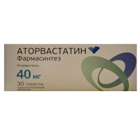 Аторвастатин Фармасинтез таблетки 40мг №30 фото