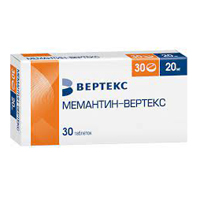 Мемантин-Вертекс таблетки 20мг №30 фото