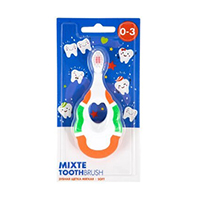 Зубная щетка &quot;Mixte&quot; детская от 0 до 3 лет мягкая №1 фото