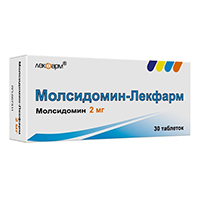 Молсидомин-Лекфарм таблетки 2мг №30 фото
