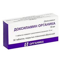 Доксиламин Органика таблетки 15мг №30 фото