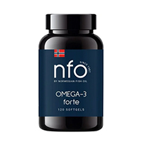 Norwegian Fish Oil Омега-3 Форте &quot;NFO&quot; капсулы массой 1384мг №120 фото