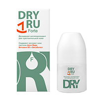 Дезодорант-антиперспирант &quot;DryRu Forte&quot; (ДрайРу Форте) для чувствительной кожи ролик 50мл №1 фото