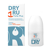 Дезодорант-антиперспирант &quot;DryRu Forte Plus&quot; (ДрайРу Форте Плюс) с усиленной формулой защиты ролик 50мл №1 фото