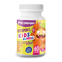 Vitamin C 50mg Kids (Витамин С 50мг детский) &quot;PolzaBoom&quot; жевательные конфеты массой 1750мг №60 фото