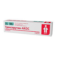 Троксерутин-АКОС гель 2% 50г №1 фото