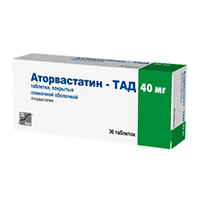 Аторвастатин-ТАД таблетки 40мг №30 фото